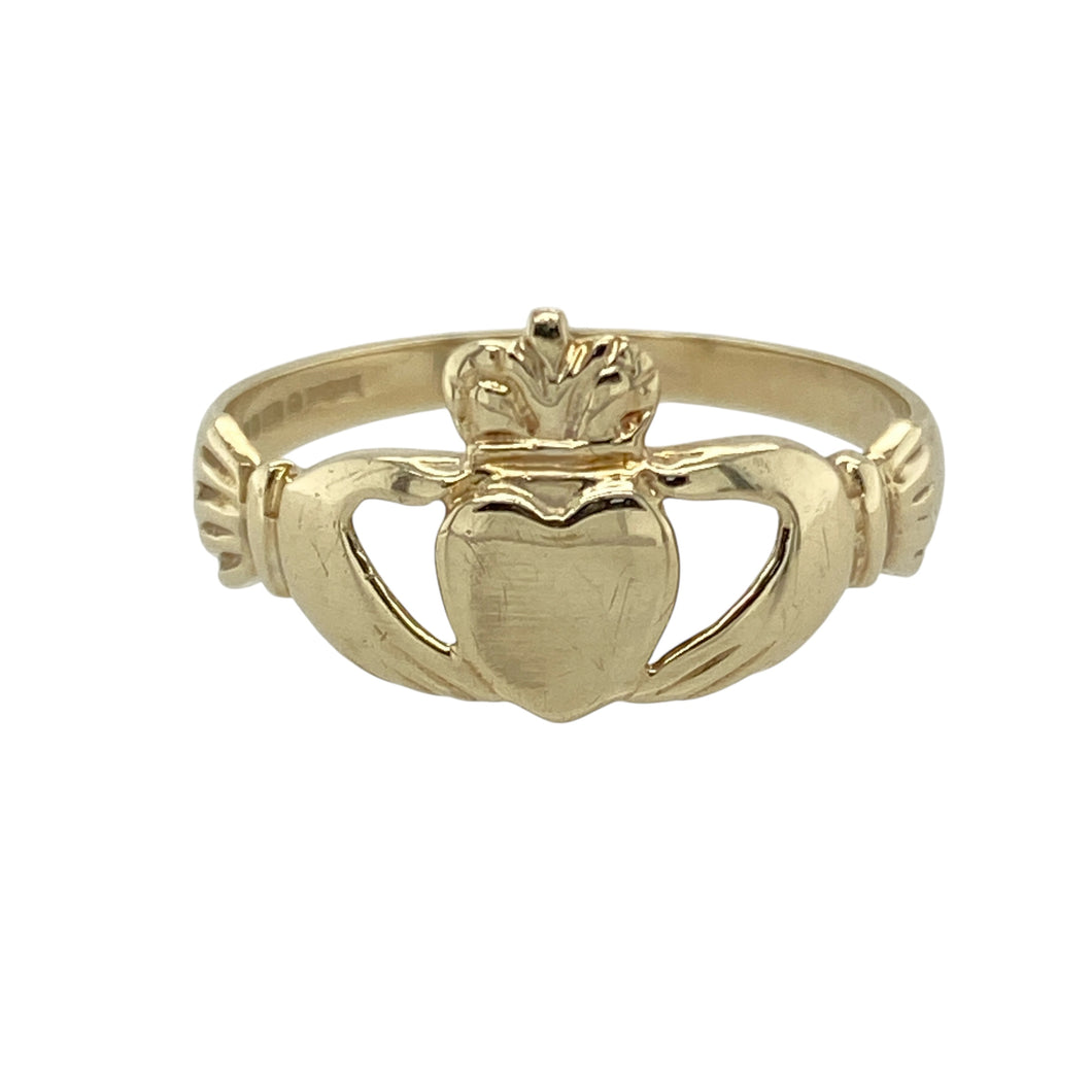 9ct Gold Claddagh Ring