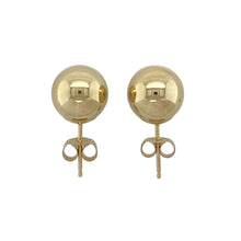 Load image into Gallery viewer, 9ct Gold 8mm Ball Stud Earrings
