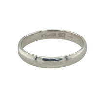 Load image into Gallery viewer, 18ct White Gold Clogau 3mm Wedding Band Ring
