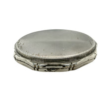 Load image into Gallery viewer, 925 Silver Patterned Compact Mirror
