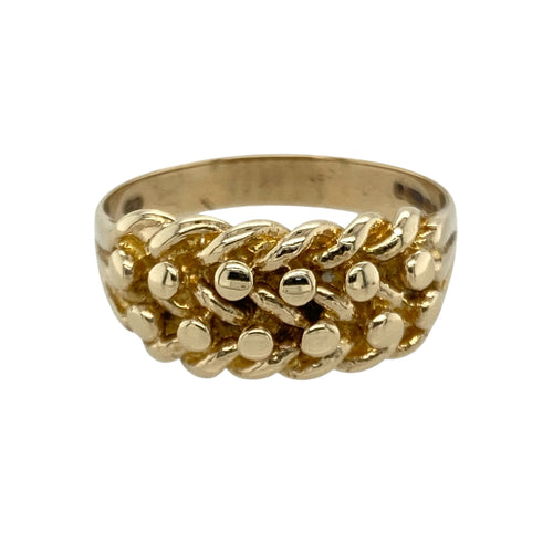 9ct Gold Keeper Ring