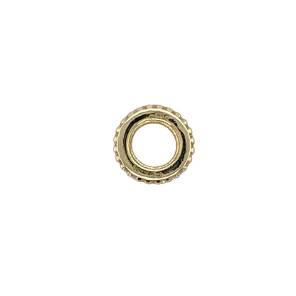 Bring sentimental charm to your collection with this pre-owned 9ct yellow and rose gold Clogau beaded edge lovespoon charm, offering a delicate design rich in Welsh tradition—perfect for gifting or adding to a meaningful charm bracelet.

Design: This miniature lovespoon features intricate beaded edging and a traditional shape, symbolising love, affection, and heritage in a refined form.
