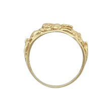 Load image into Gallery viewer, 9ct Gold Flower Band Ring
