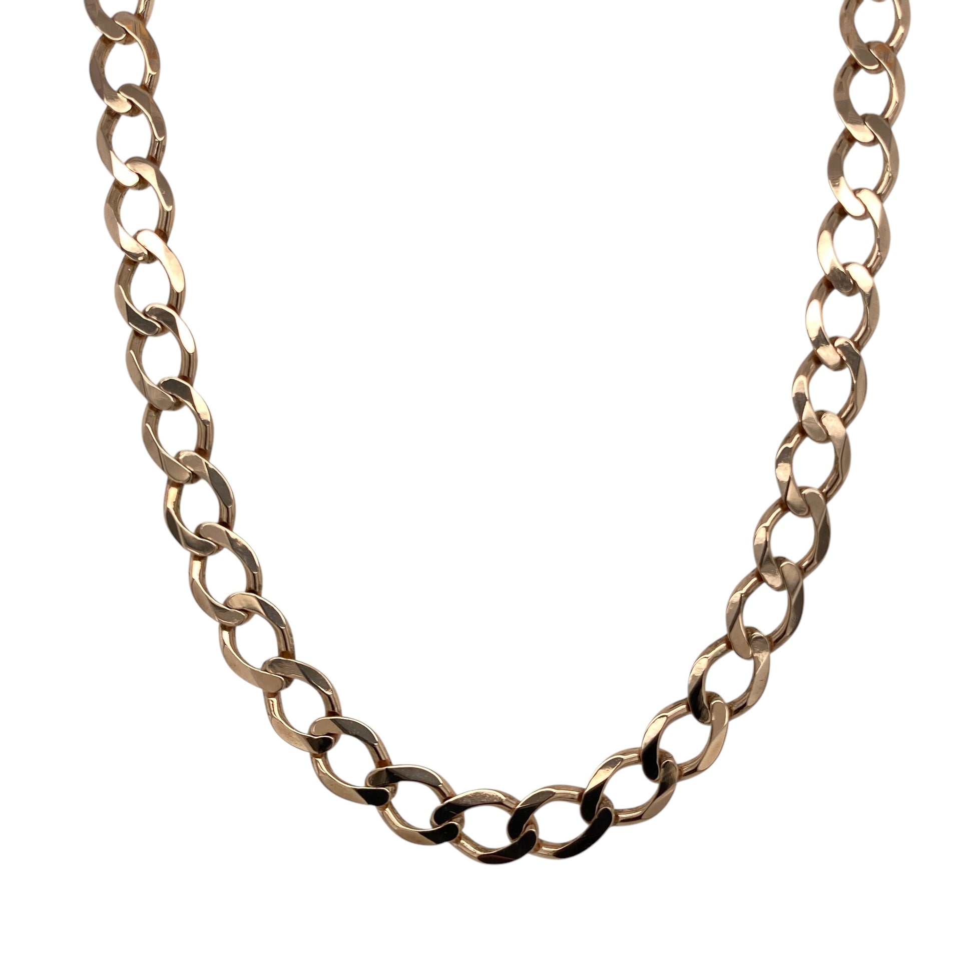 9ct Gold 22" Curb Chain