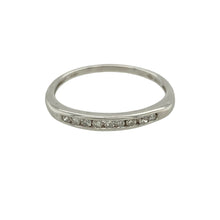 Load image into Gallery viewer, Platinum &amp; Diamond Set Band Ring
