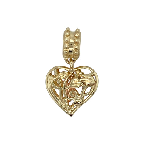 9ct Gold Clogau Tree of Life Heart Charm