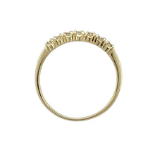 Load image into Gallery viewer, 9ct Gold &amp; Diamond Set Band Ring
