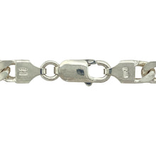 Load image into Gallery viewer, Bring bold classic style to your collection with this pre-owned 925 silver 20&quot; curb chain, offering timeless appeal and a substantial presence—perfect for everyday wear or standout layering.

Design: The chain features traditional 6mm wide curb links, creating a smooth, interlocking pattern known for its strength and sleek appearance.
Material: Made from 925 sterling silver, the polished finish enhances the bright, reflective quality of the links for a clean, sophisticated look.

