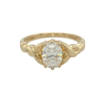 Load image into Gallery viewer, 14ct Gold &amp; Cubic Zirconia Set Ring
