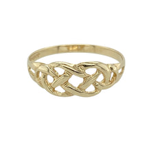 Load image into Gallery viewer, 9ct Gold Celtic Knot Band Ring
