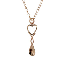 Load image into Gallery viewer, 9ct Welsh Gold Lovespoon 18&quot; Necklace
