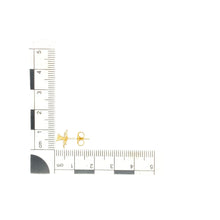 Load image into Gallery viewer, 9ct Gold Welsh Daffodil Stud Earrings
