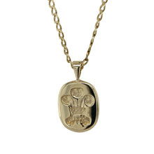 Load image into Gallery viewer, 9ct Gold Welsh Three Feathers 18&quot; Necklace
