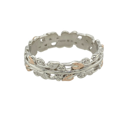 925 Silver Clogau Tree of Life Band Ring