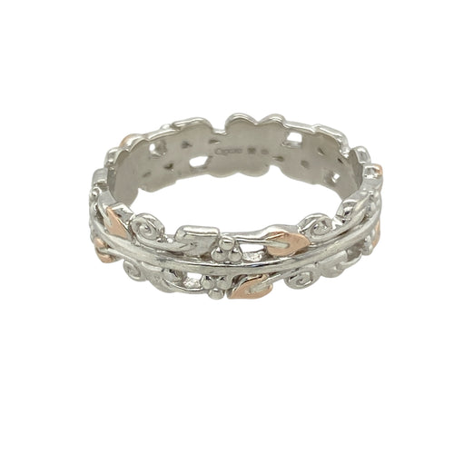 925 Silver Clogau Tree of Life Band Ring