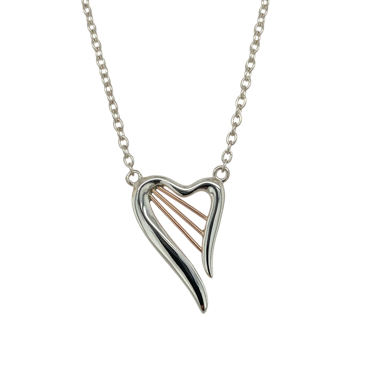 925 Silver Clogau Heartstrings 18" Necklace