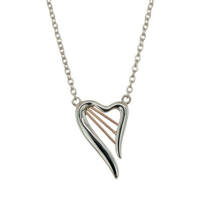 925 Silver Clogau Heartstrings 18" Necklace