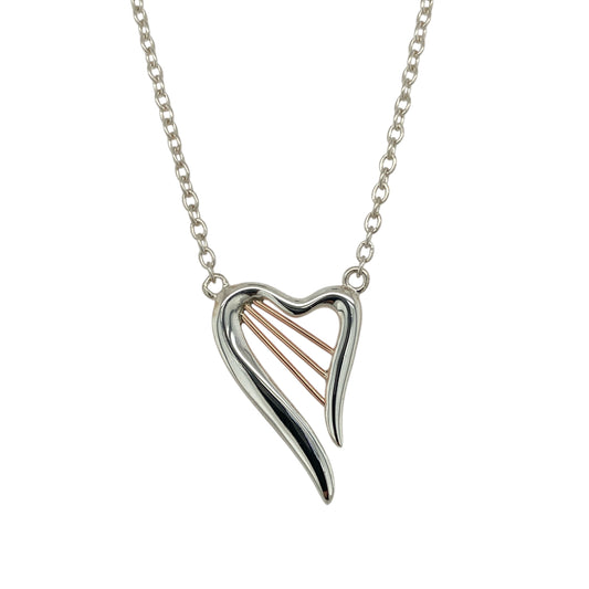925 Silver Clogau Heartstrings 18" Necklace