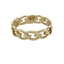 Load image into Gallery viewer, 9ct Gold Open Link Style Band Ring
