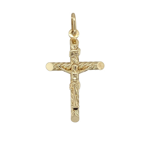 9ct Gold Crucifix Pendant