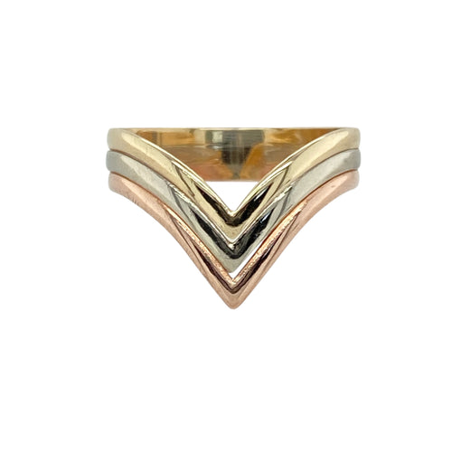 9ct Gold Wishbone Ring