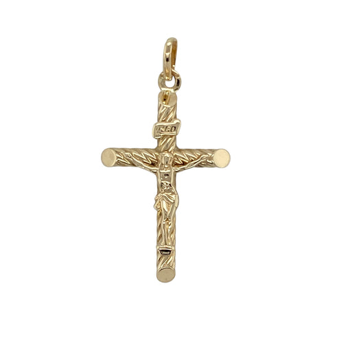 9ct Gold Crucifix Pendant