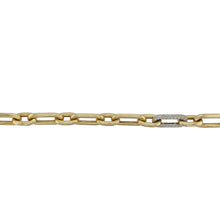 Load image into Gallery viewer, 9ct Gold &amp; Cubic Zirconia Set Link 8&quot; Bracelet
