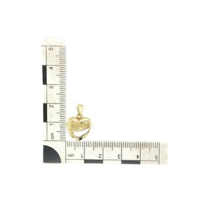 9ct Gold Patterned Heart Locket