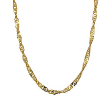 Load image into Gallery viewer, 9ct Gold 30&quot; Singapore Chain

