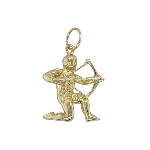 9ct Gold Hunter Pendant