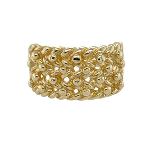 9ct Gold Keeper Ring
