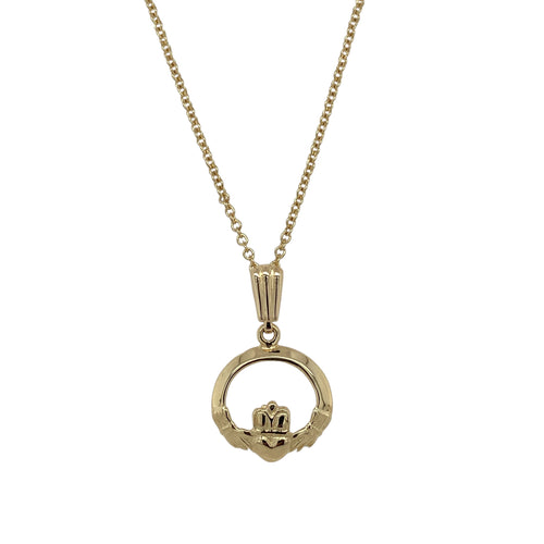 9ct Gold Claddagh 16