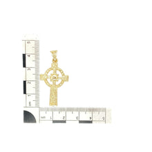 Load image into Gallery viewer, 9ct Gold Celtic Style Cross Pendant

