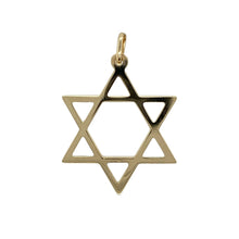 Load image into Gallery viewer, 9ct Gold Star of David Pendant
