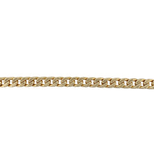 Load image into Gallery viewer, 9ct Gold 8.5&quot; Hollow Curb Bracelet
