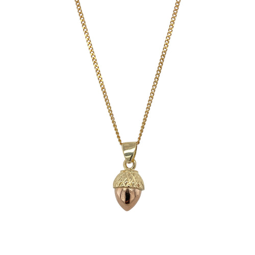 9ct Gold Acorn 16