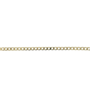 9ct Gold 7.5" Curb Bracelet