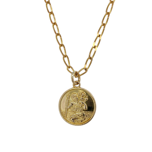 9ct Gold St Christopher 16