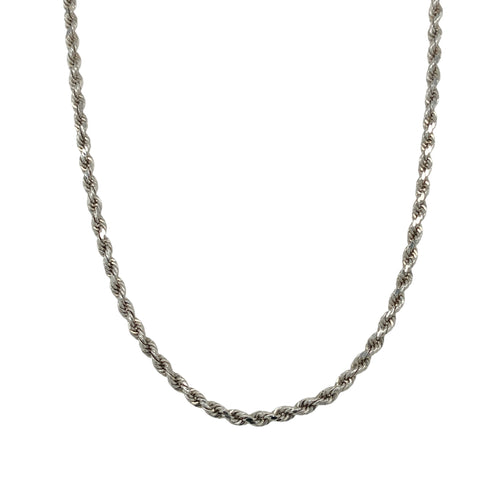9ct White Gold 20