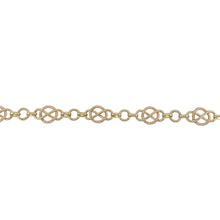 Load image into Gallery viewer, 9ct Gold Clogau Celtic Knot 7.75&quot; Bracelet

