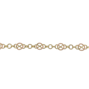9ct Gold Clogau Celtic Knot 7.75" Bracelet