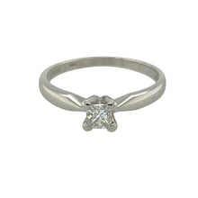 Load image into Gallery viewer, 18ct White Gold &amp; Diamond Set Solitaire Ring
