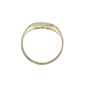 9ct Gold Heart Signet Ring