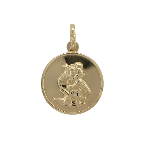9ct Gold St Christopher Pendant