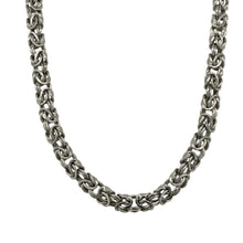 Load image into Gallery viewer, 9ct White Gold 20&quot; Byzantine Chain

