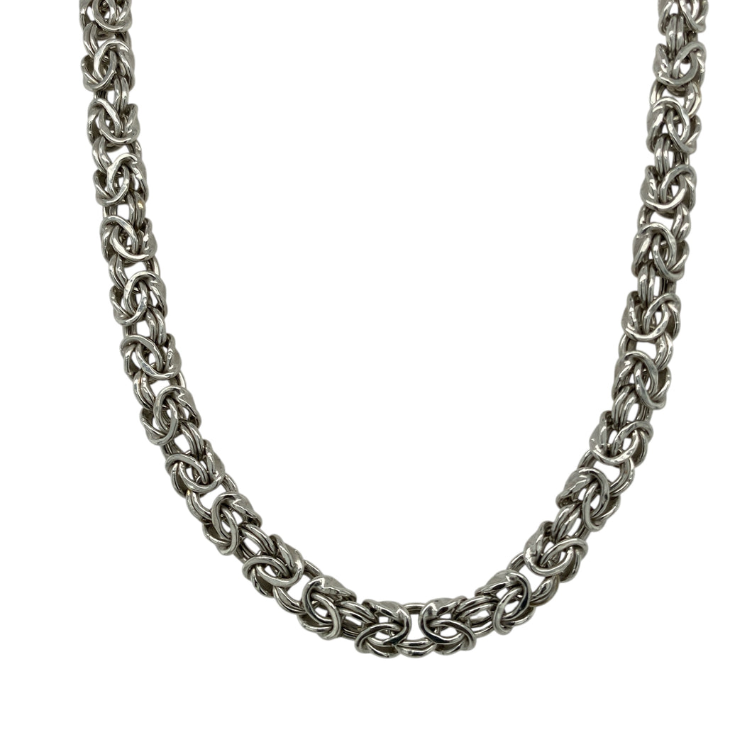 9ct White Gold 20