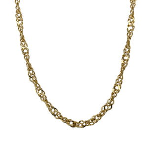 9ct Gold 16" Singapore Chain