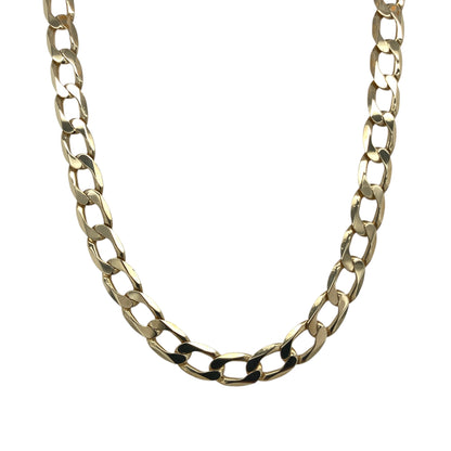 9ct Gold 22" Curb Chain
