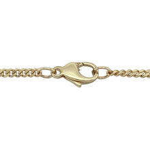 Load image into Gallery viewer, Add classic simplicity and everyday versatility to your collection with this pre-owned 9ct yellow gold 24&quot; curb chain—perfect for timeless style with a refined finish.

Design: The chain features a 2mm wide curb link pattern, offering a traditional flat-link style with smooth, clean lines.
Material: Made from 9-carat yellow gold, the polished finish adds a warm, golden glow to the classic link design.

