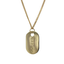 Load image into Gallery viewer, 9ct Gold Stamped Tag 20&quot; Necklace
